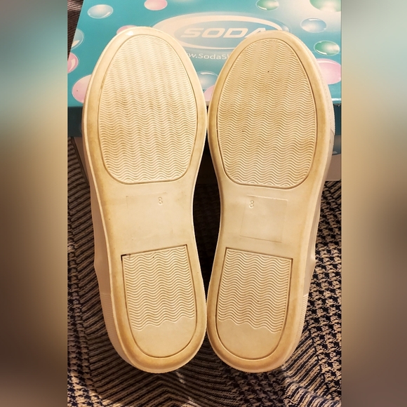 Soda sneakers -New In Box Size 8 Grey - Picture 7 of 9